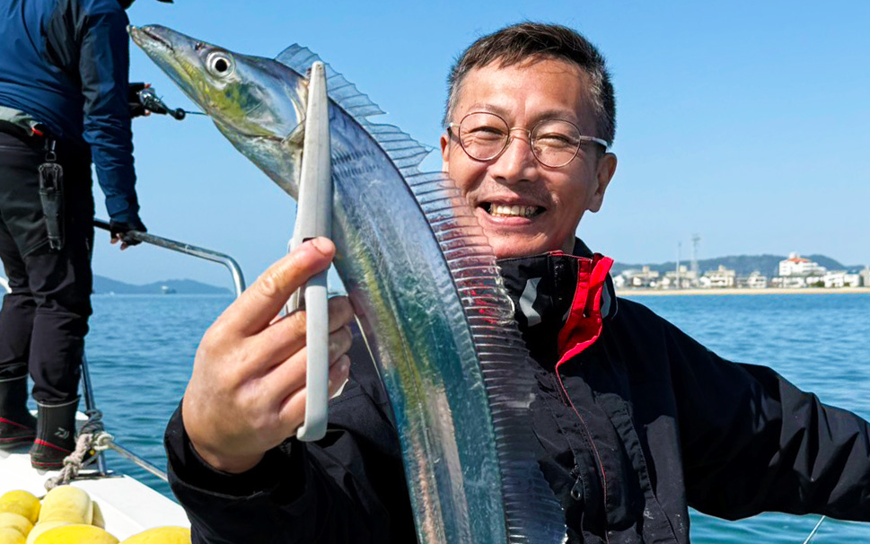 F4.5サイズの良型も登場、竿頭は2桁！