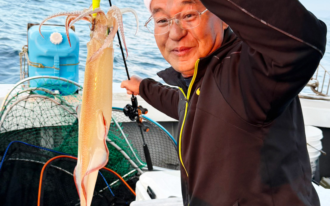 スタートは良型がポツポツ当たるも後半はサバの影響でシビアに