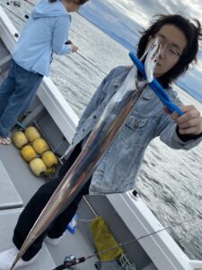 初心者大歓迎！気軽に博多湾でタチウオ釣り体験！