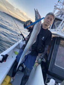 七夕釣行で大爆釣！博多湾のタチウオ釣り