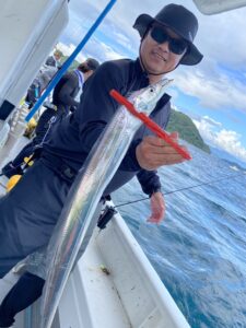 博多湾太刀魚釣り！F4.5サイズで30本超え