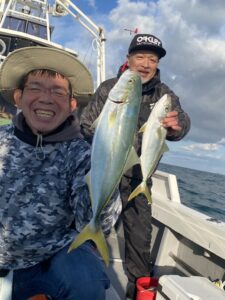 良型ヒラメとヤズがヒット！近海タイラバ&ジギング