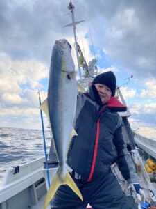 初出船！冬の荒波で玄界灘ジギング