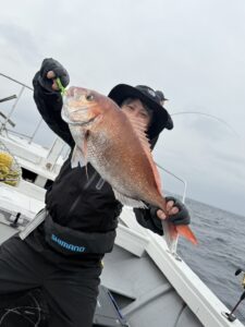 【糸島タイラバ大会】風波に苦戦も、真鯛87cmで見事優勝しました！