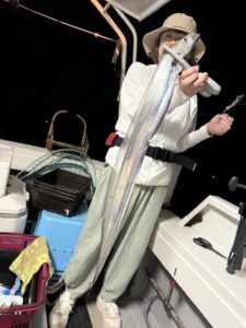 朝からドラゴン連発！タチウオ好調続く｜博多湾タチウオ釣り