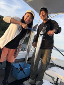 餌の工夫で差が出る！博多湾タチウオ釣りでドラゴン級ヒット！
