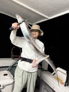 博多湾タチウオ釣りは朝イチが勝負！