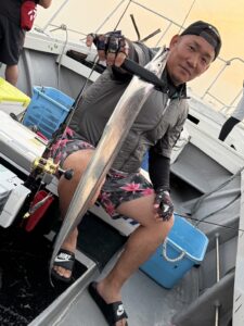博多湾タチウオ釣りは朝イチが勝負！