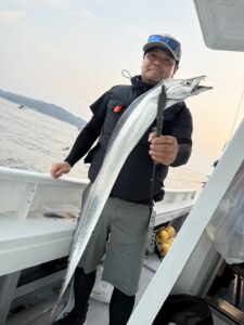 博多湾タチウオ釣りは朝イチが勝負！