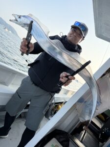 博多湾タチウオ釣りは朝イチが勝負！
