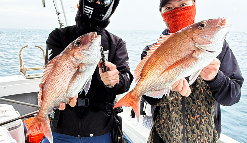 短時間で連発モード突入！潮変わりを捉えたタイラバ攻略【GW予約受付中】