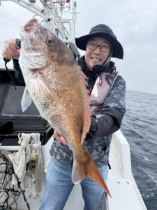最大70cmの真鯛が浮上！数釣り達成【乗っ込み継続中】