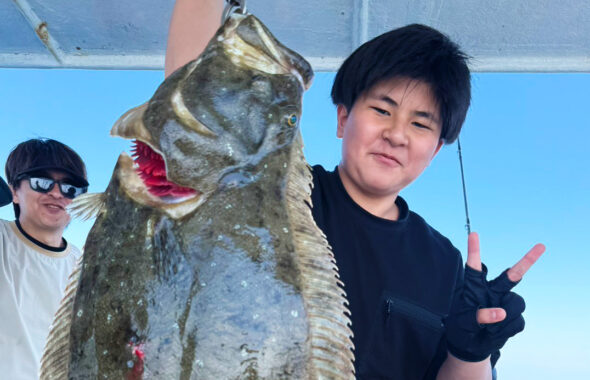 GW最終日のタイラバ！78cm真鯛に75cmの巨大ヒラメも登場！
