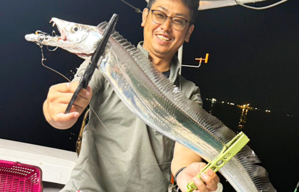 テクニカルな展開で拾い釣り！今期ラストの博多湾タチウオ
