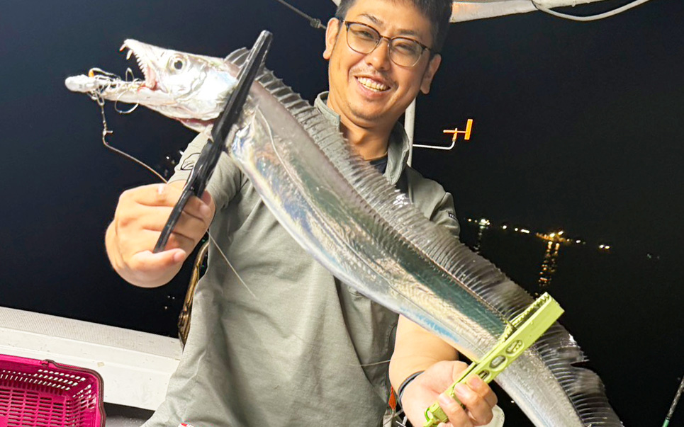 テクニカルな展開で拾い釣り！今期ラストの博多湾タチウオ
