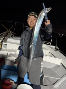 前情報の好調から一転!テクニカルな状況下でF5良型連発の博多湾タチウオ