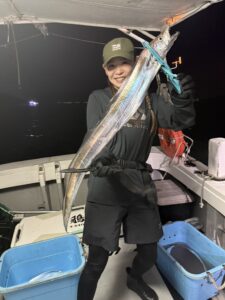前情報の好調から一転!テクニカルな状況下でF5良型連発の博多湾タチウオ