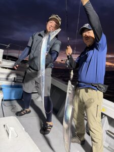 前情報の好調から一転!テクニカルな状況下でF5良型連発の博多湾タチウオ