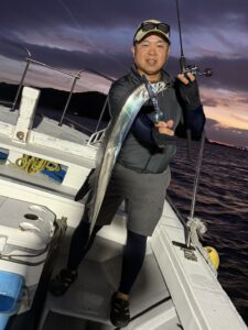 前情報の好調から一転!テクニカルな状況下でF5良型連発の博多湾タチウオ