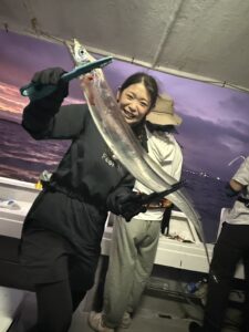 前情報の好調から一転!テクニカルな状況下でF5良型連発の博多湾タチウオ