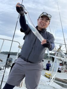 前情報の好調から一転!テクニカルな状況下でF5良型連発の博多湾タチウオ