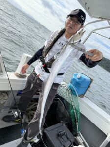 前情報の好調から一転!テクニカルな状況下でF5良型連発の博多湾タチウオ