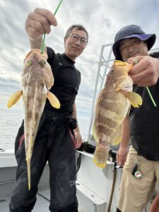 潮変わりのポイント移動で2.7kgの良型真鯛！多彩な魚種が揃ったタイラバ釣行
