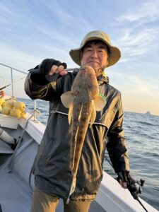 風と潮が同調し好反応！73cmの大鯛が浮上